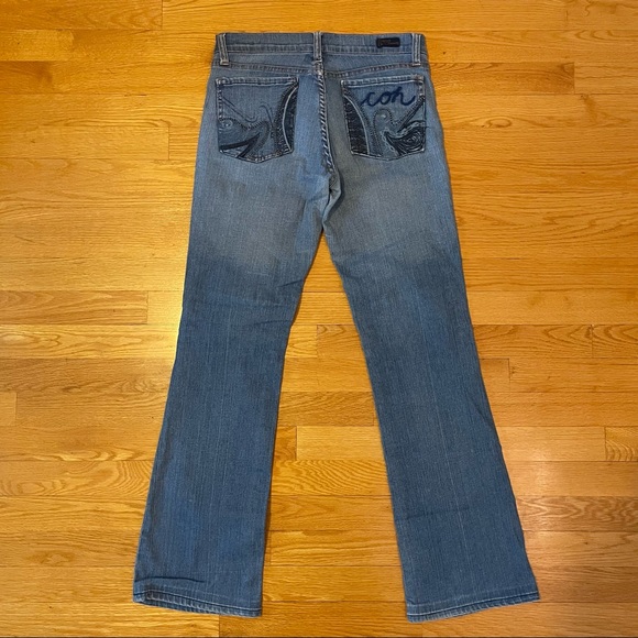 Citizens of Humanity Jeans with Embroidered Wave Design on Back Pockets Size 28 - Picture 11 of 16